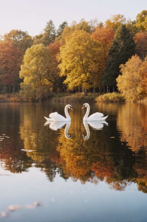 two-swans-serene-lake-autumnd212048d77f5d289.jpg